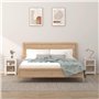 vidaXL Comodini 2 pz Bianchi 40x35x55 cm in Legno Massello di Pino