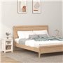 vidaXL Comodini 2 pz Bianchi 40x35x55 cm in Legno Massello di Pino
