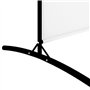 vidaXL Cloison de Séparation 5 Panneaux Séparateur de Pièce Pliable Diviseur Écran d'Intimité Paravent Décoration Salon Blanc 43