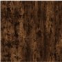 vidaXL Tavolino Rovere Fumo 40x40x35 cm in Legno Multistrato