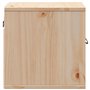 vidaXL 2x Armoires Murales Centres de Divertissement Flottantes Armoires de Rangement Salon Salle de Séjour 31,5x30x30 cm Bois d