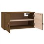 Armoires murales 2 pcs Marron miel 60x30x30 cm Pin massif