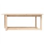 vidaXL Tavolino da Salotto 110x55x45 cm Legno Massello di Pino