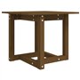 vidaXL Tavolino da Salotto Miele 50x50x45 cm in Legno Massello di Pino