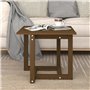 vidaXL Tavolino da Salotto Miele 50x50x45 cm in Legno Massello di Pino