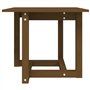 vidaXL Tavolino da Salotto Miele 50x50x45 cm in Legno Massello di Pino