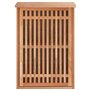 vidaXL Armadietto da Bagno a Parete 42x23x60 cm Legno Massello di Noce