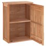 vidaXL Armadietto da Bagno a Parete 42x23x60 cm Legno Massello di Noce