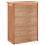 vidaXL Armadietto da Bagno a Parete 42x23x60 cm Legno Massello di Noce