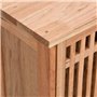 vidaXL Armadietto da Bagno a Parete 42x23x60 cm Legno Massello di Noce
