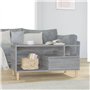 vidaXL Tavolino da Salotto Grigio Sonoma 90x49x45 cm Legno Multistrato