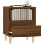 Comodino Rovere Marrone 40x35x50 cm