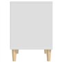 vidaXL Comodini 2 pz in Bianco 40x35x50 cm