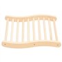 vidaXL Dossier de Sauna en Forme de S Accessoire pour Sauna Dossier Incurvé Ergonomique Soutien Dorsal Intérieur Bois Massif de 