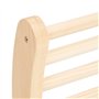 vidaXL Dossier de Sauna en Forme de S Accessoire pour Sauna Dossier Incurvé Ergonomique Soutien Dorsal Intérieur Bois Massif de 