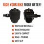PP Pedal Plate | KEO | Adaptateur pour pédales automatiques Look Keo Compatible | Aucun Cales requis | Transforme pédales Automa