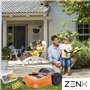 ZenXstore Lot de 30 lames de rechange en titane pour tondeuse robot Worx Landroid y Landxcape Zoef Robot