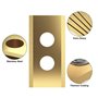 ZenXstore Lot de 30 lames de rechange en titane pour tondeuse robot Worx Landroid y Landxcape Zoef Robot