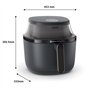 Philips Air Fryer Série 3000 7.2L, fenêtre de cuisson, air fryer 16 en 1, technologie RapidAir Plus, élimination des graisses, a