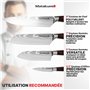 3.5'' - Couteau de Cuisine Professionnel