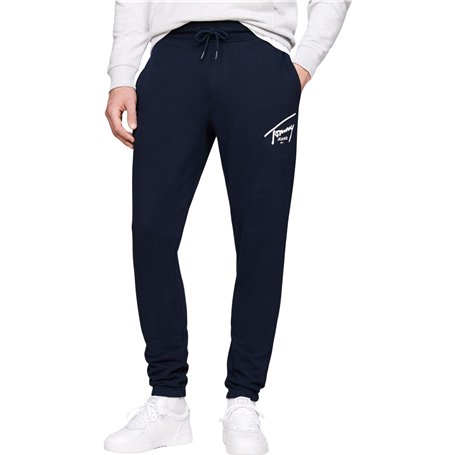 Tommy Jeans Jogging Homme Slim Fit Entry Sweatpants en Coton