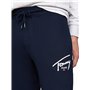 Tommy Jeans Jogging Homme Slim Fit Entry Sweatpants en Coton, Bleu (Dark Night Navy), S