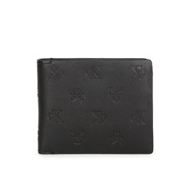 Calvin Klein Portefeuille Bi Fold Monogram Noir Homme