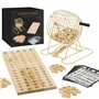 Kyto Grand Jeu de Bingo doré en métal avec 150 jetons