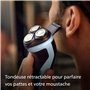 Philips Electric Shaver Series 3000x - rasoir électrique Wet & Dry pour hommes, couleur Bleu céleste, technologie SkinProtect, t