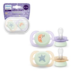 Philips Avent Sucettes de nuit Ultra Start