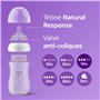 Philips Avent Natural Response - coffret cadeau : 4 biberons Natural Response 260 ml avec tétines T3 (1 mois et plus) (modèle SC