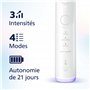 Philips Sonicare 7100 - Brosse à dents électrique avec 4 modes de brossage et 3 niveaux d'intensité, Alerte de pression, EasySta