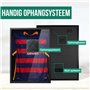 Avalo Cadre de rechange - Cadre de football - Cadre de boîte 3D - 60 x 80 cm - Noir - Cadre profond - Chemise encadrée dans le c
