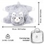 Couverture Lestée Pour Enfants | Calme Et Réconfortant | Animaux Lestés | Peluche Lestée Lestés Sensoriels | Couverture Troubles
