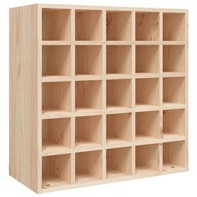 vidaXL Armoire à Vin Porte-Bouteilles Étagère à Vin Range-Bouteilles Meuble de Rangement Maison Intérieur 56x25x56 cm Bois de Pi
