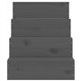 vidaXL Escalier pour Animaux de Compagnie Gris 40x49x47 cm Bois de pin Echelle