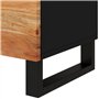 vidaXL Comodino 50x33x62 cm Legno Massello Acacia e Legno Multistrato