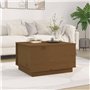 vidaXL Tavolino da Salotto Miele 60x50x35 cm in Legno Massello di Pino
