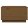 vidaXL Tavolino da Salotto Miele 60x50x35 cm in Legno Massello di Pino