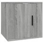 Meubles TV muraux 2 pcs Sonoma gris 40x34,5x40 cm