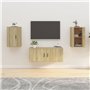 Meubles TV muraux 2 pcs Chêne sonoma 40x34,5x60 cm
