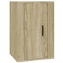 Meubles TV muraux 2 pcs Chêne sonoma 40x34,5x60 cm