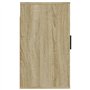 Meubles TV muraux 2 pcs Chêne sonoma 40x34,5x60 cm