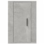 Meubles TV muraux 2 pcs Gris béton 40x34,5x60 cm