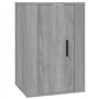 Meubles TV muraux 2 pcs Sonoma gris 40x34,5x60 cm