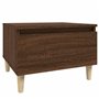 Tavolini 2pz Rovere Marrone 50x46x35cm in Legno Multistrato