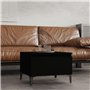vidaXL Tavolino Nero 50x46x35 cm in Legno Multistrato