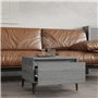 Tavolino Grigio Sonoma 50x46x35 cm in Legno Multistrato
