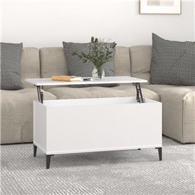 Tavolino da Salotto Bianco 90x44
