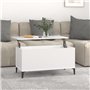 Tavolino da Salotto Bianco 90x44